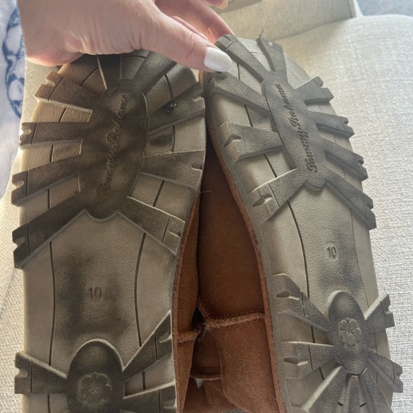 Tommy Bahama winter Brown Shearling Boots sz 10 - Picture 9 of 9